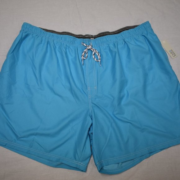 Men's Big & Tall Croft & Barrow Solid Swim Short NWT - Picture 2 of 3